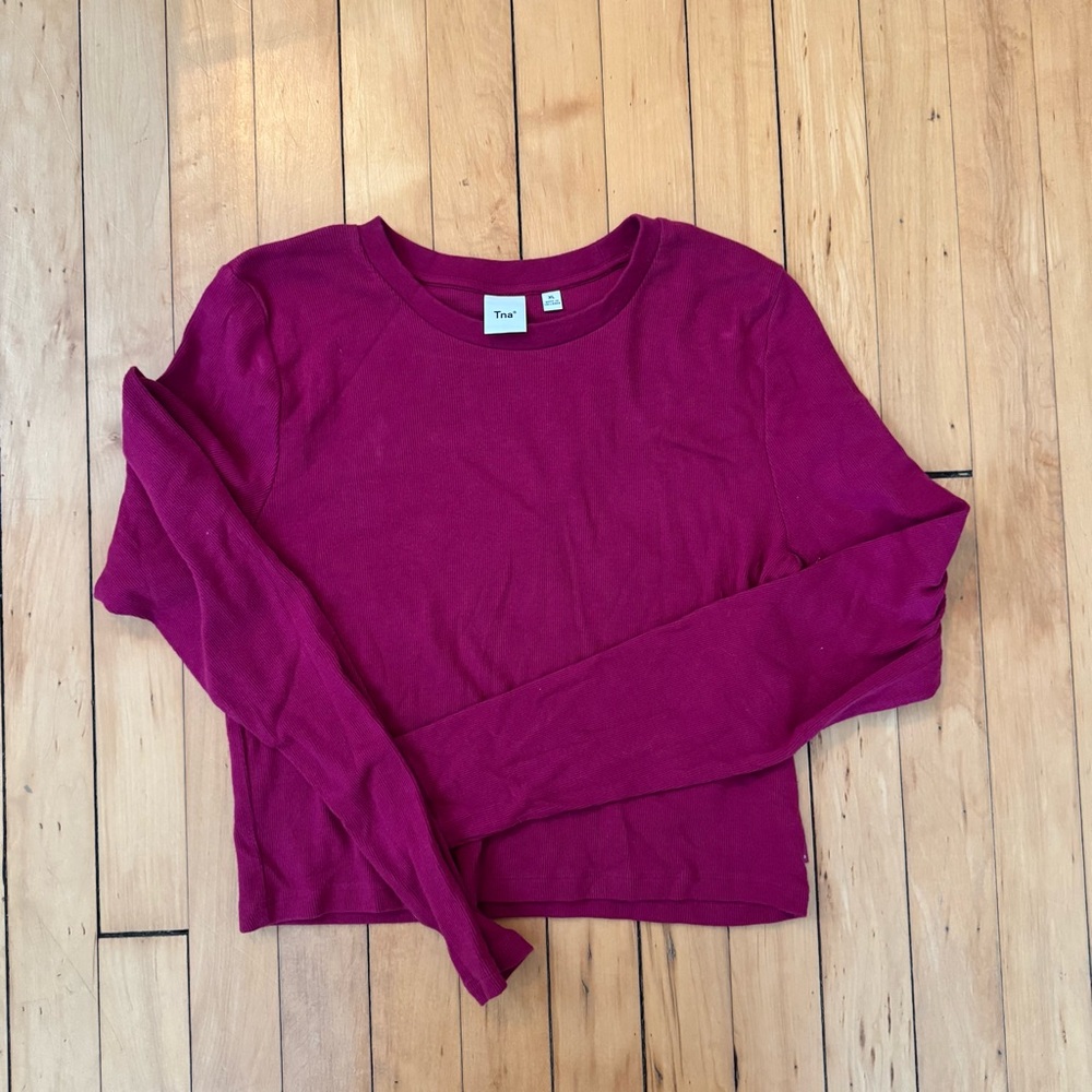 TNA ribbed long sleeve